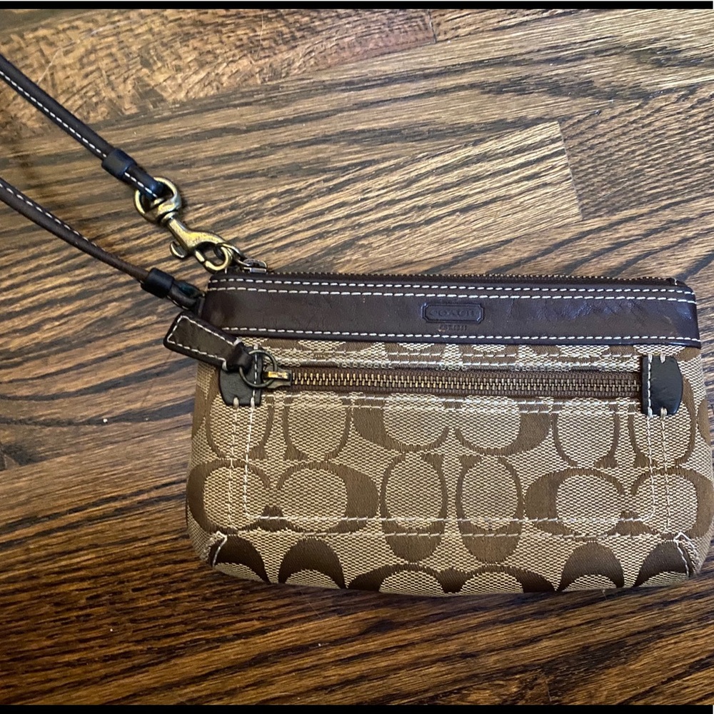 Coach wristlet